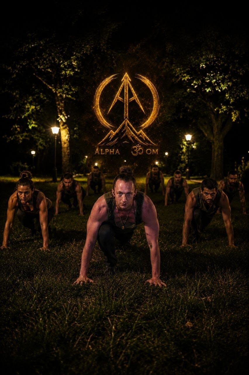 Marcel bei Outdoor-Fitness und Krafttraining im Freien